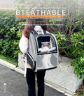 Breathable Panoramic Pet Carrier Backpack for Small Cats and Dogs